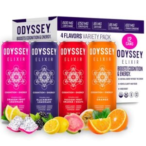ODYSSEY MUSHROOM DRINK12OZ-ASSORTED