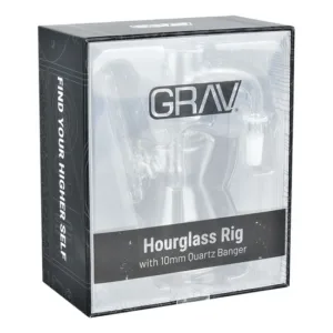 GRAV Hourglass Rig 10mm Clear