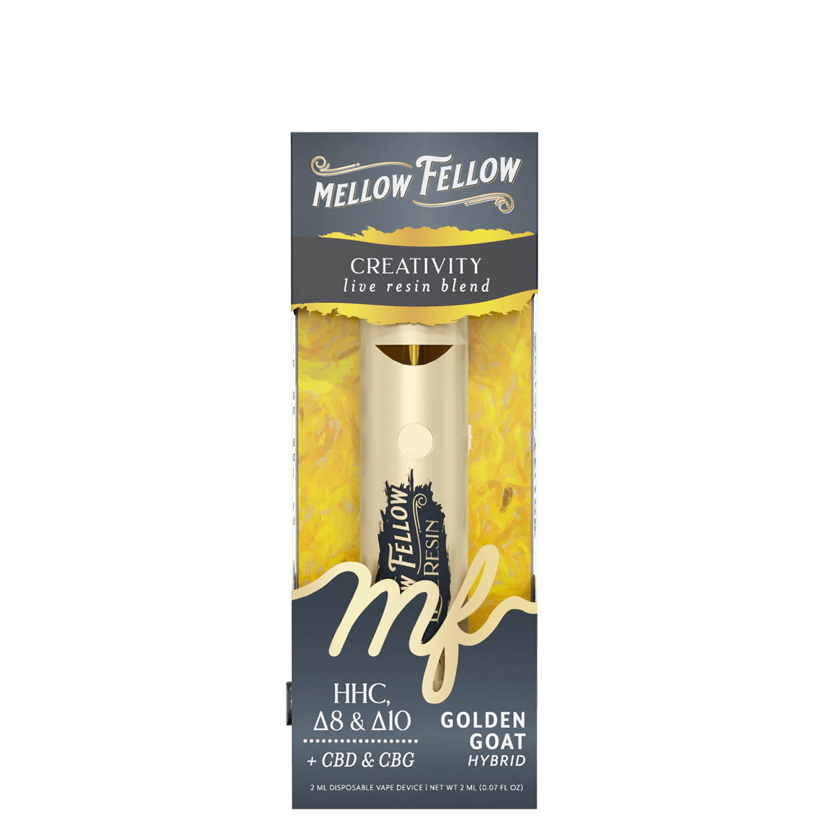 Creativity_Blend_2ml_Live_Resin_Disposable_Vape_-_Golden_Goat_Hybrid_1-691625_a0739dfe-c897-4bff-b42f-d4a27ef37327 Golden_Goat_Hybrid